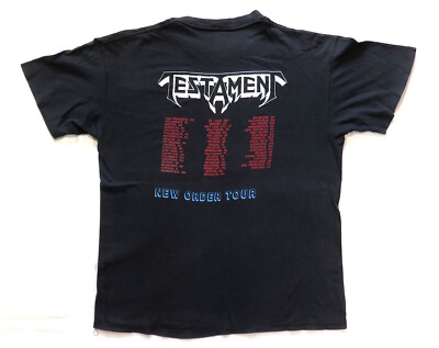 TESTAMENT 1989年ツアーTシャツ