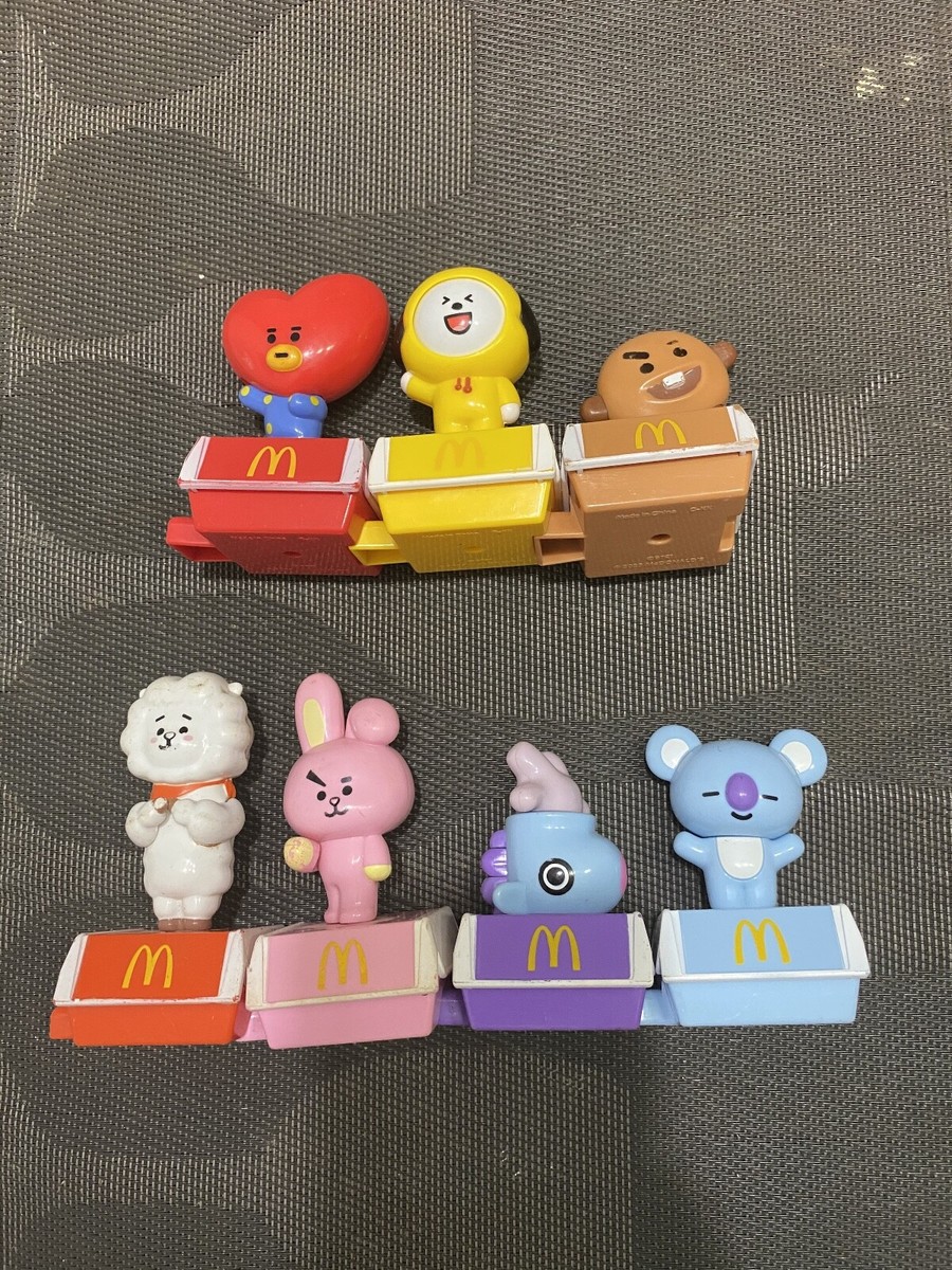 McDonald's BTS Figure BT21 Loose Complete Full Set | eBay