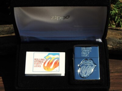 The Rolling Stones Limited Edition Forty Licks Zippo Lighter - 40