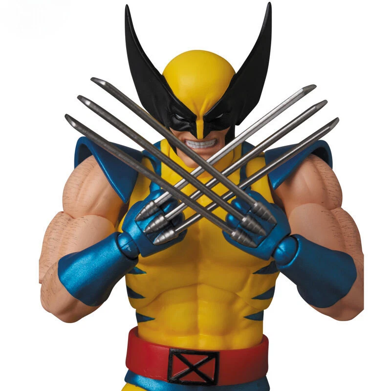 New MAFEX No.096 Wolverine Comic Ver. X-MEN 6in Action Figure Toy