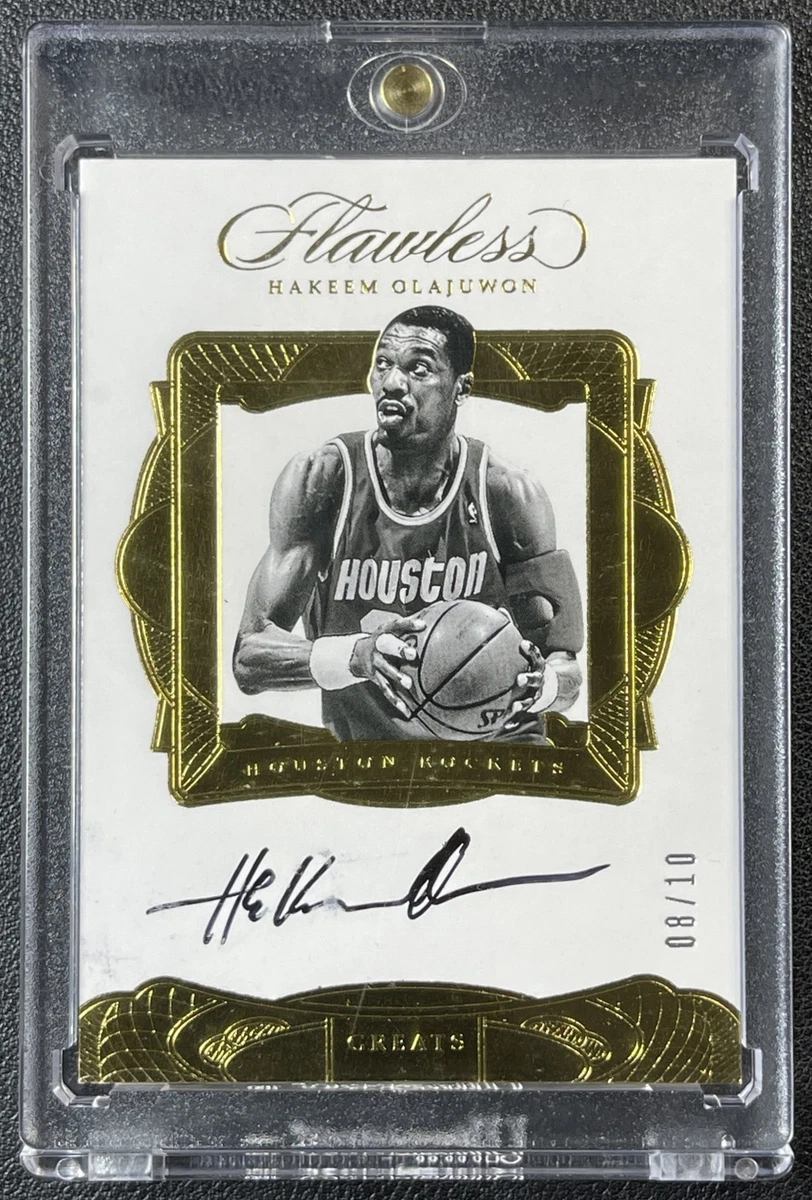 HAKEEM OLAJUWON オラジュワン 直筆サインカード AUTO NBA HAKEEM