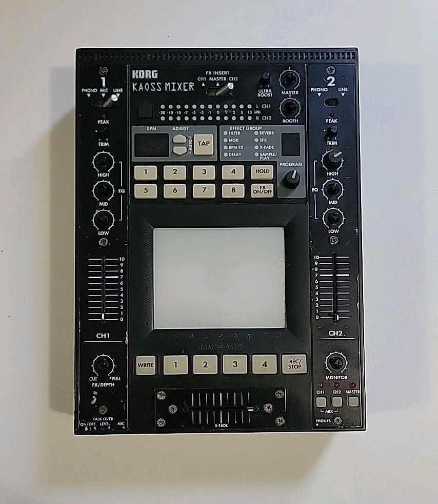 KORG KAOSS MIXER KM-2 コルグ DJミキサー KORG KM-2 DJ Kaoss Mixer