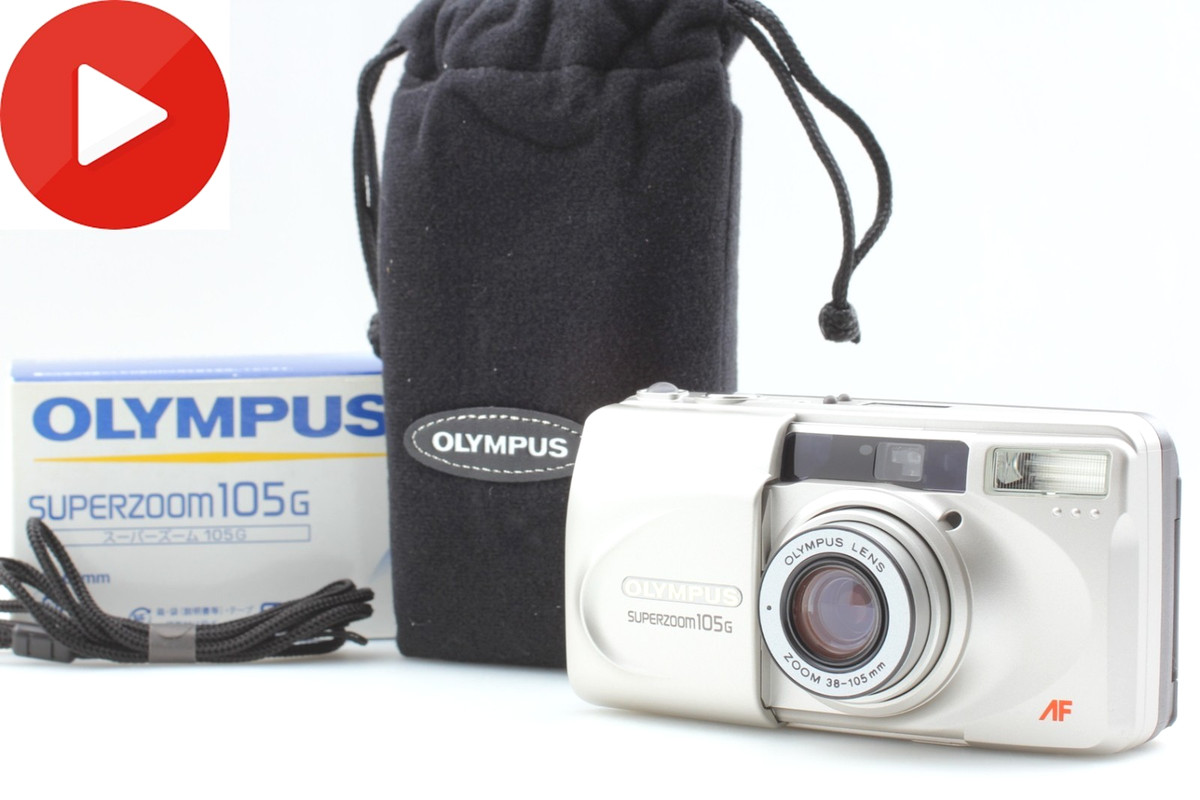 ⌘完動品！ 電池付き、作例あり！ OLYMPUS SUPERZOOM 105⌘ ⌘完動品！