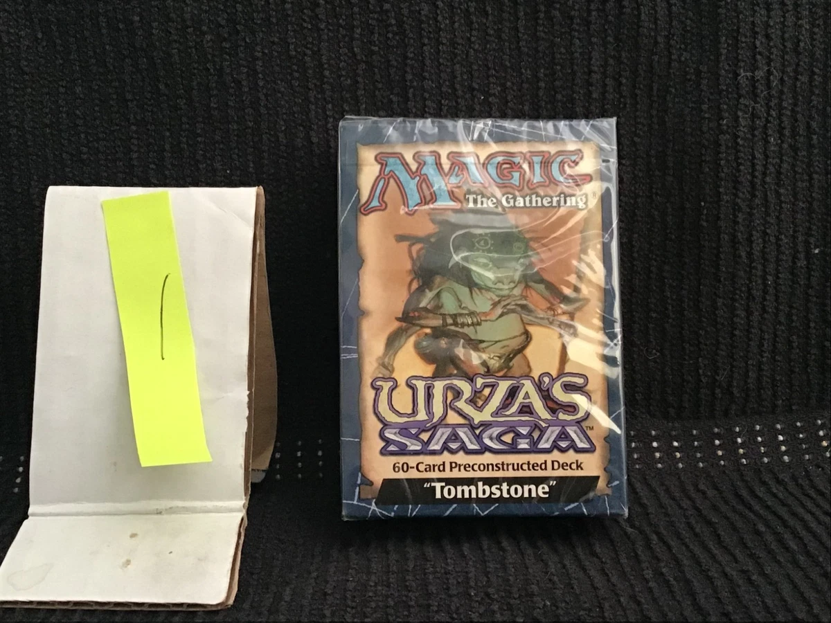 未開封 MTG Urza's Saga Tombstone テーマデッキ 未開封 MTG Urza's