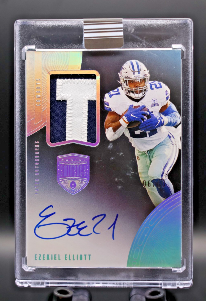 EZEKIEL ELLIOTT エゼキエル エリオット 直筆サインカード NFL 【公式