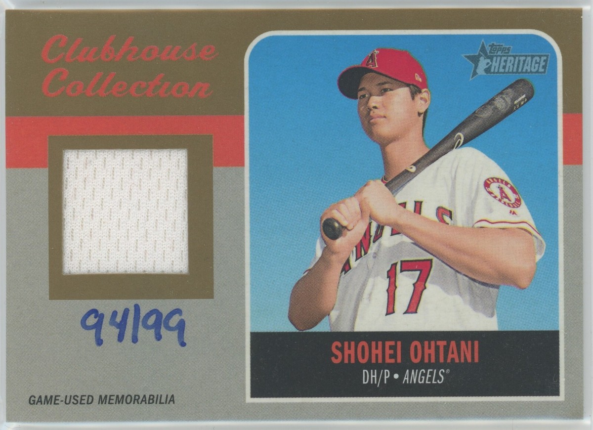 大谷翔平 2019 TOPPS HERITAGE SHOHEI OHTANI Shohei Ohtani Topps