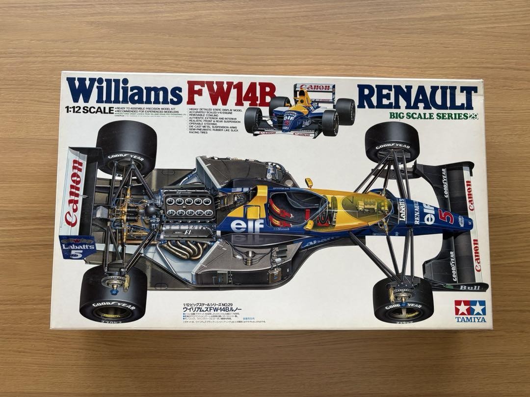 TAMIYA Williams FW18 ボディパーツセット TAMIYA Williams Renault