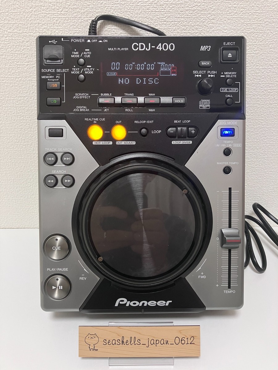 ② 込 プラッター難あり Pioneer CDJ-400 MP3プレーヤー ② 込