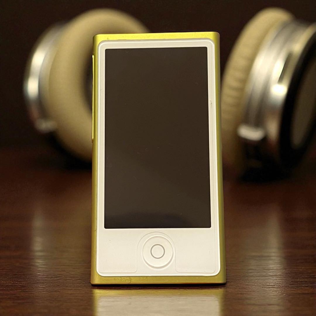 美品】Apple iPod nano 第7世代 16GB ゴールド 美品】Apple iPod nano 第