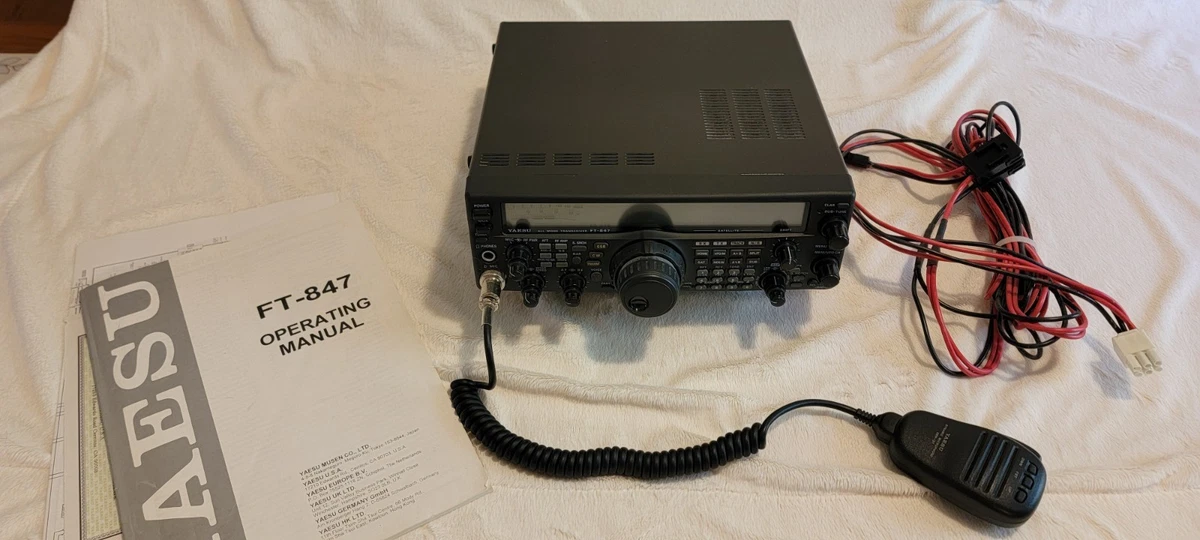 m*y様 YAESU FT-847 コリンズメカフィル付き 美品 YAESU FT-847