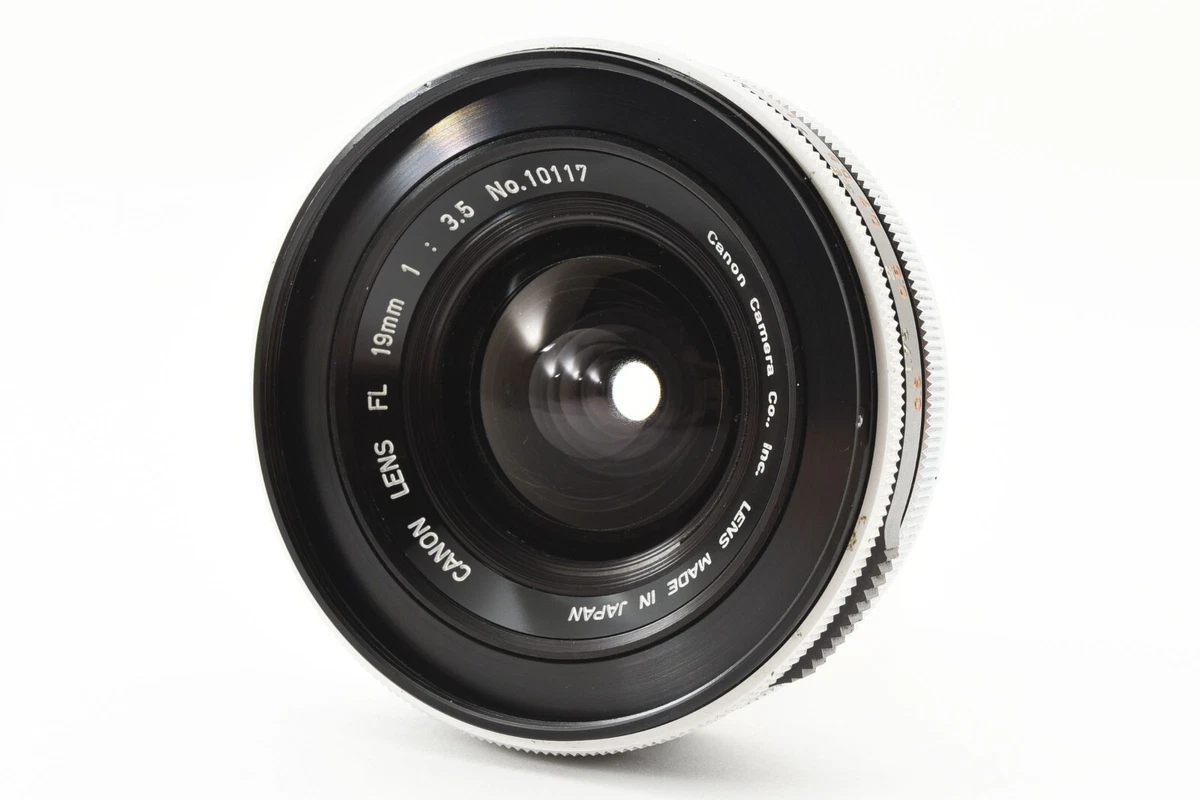 CANON 19mm f/3.5 LTMレンズ ライカ用ファインダーフィルター付 Canon