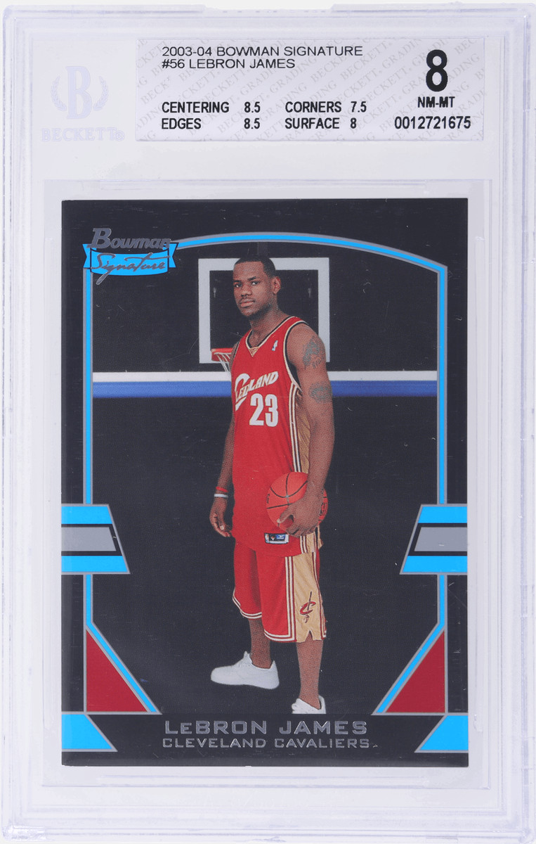 その他 2004-2005 Bowman lebron james GOLD SGC 8 511_19_5_23