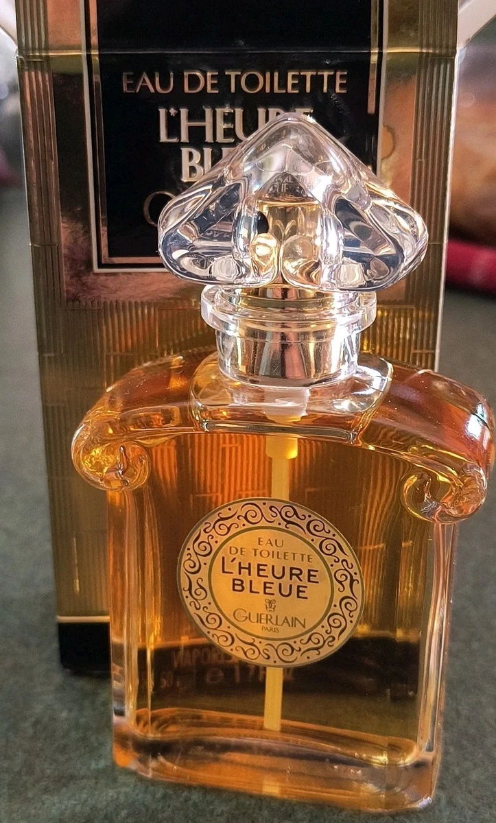 バカラ GUERLAIN ゲラン ルール・ブルー 香水瓶 ヴィンテージ バカラ