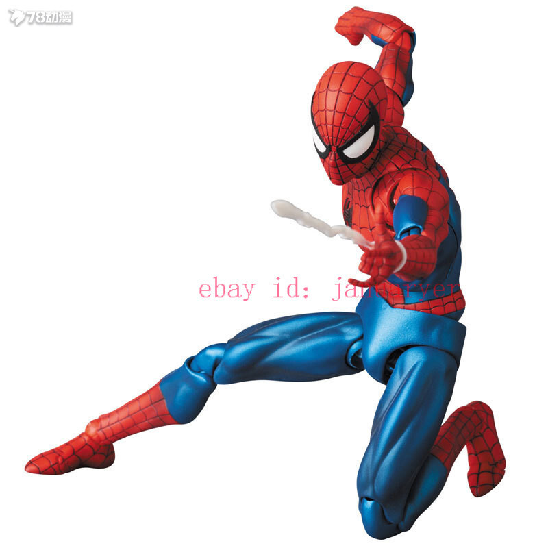 Perfect Medicom Toy Mafex 075 Spider-Man Comic Ver Action Figure