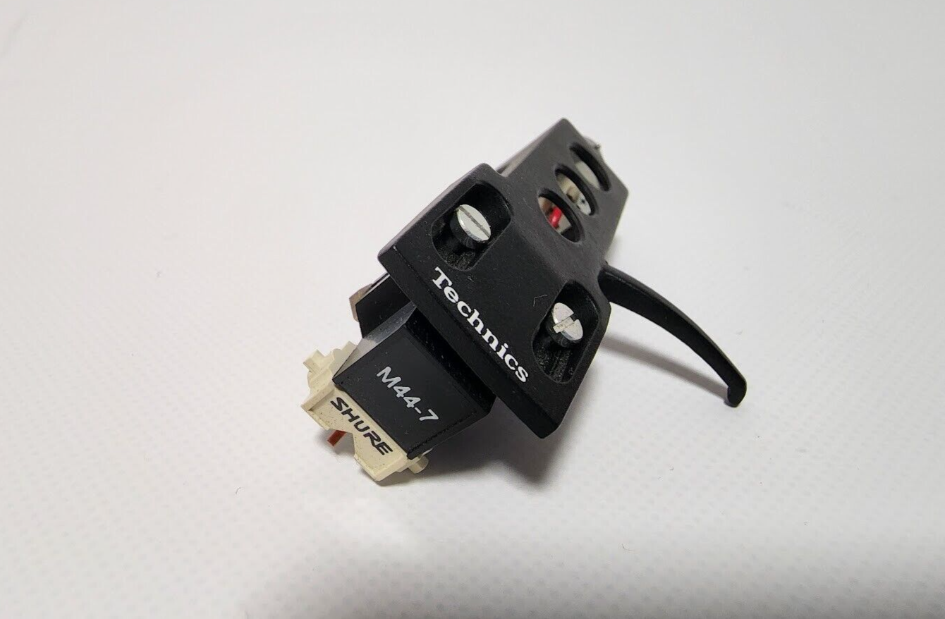 SHURE M44-7 with Technics Headshell Cartridge Needle | eBay