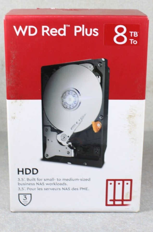 WD Red Plus 3.5インチ HDD NAS用 2T×2 、8T×2 【公式通販】