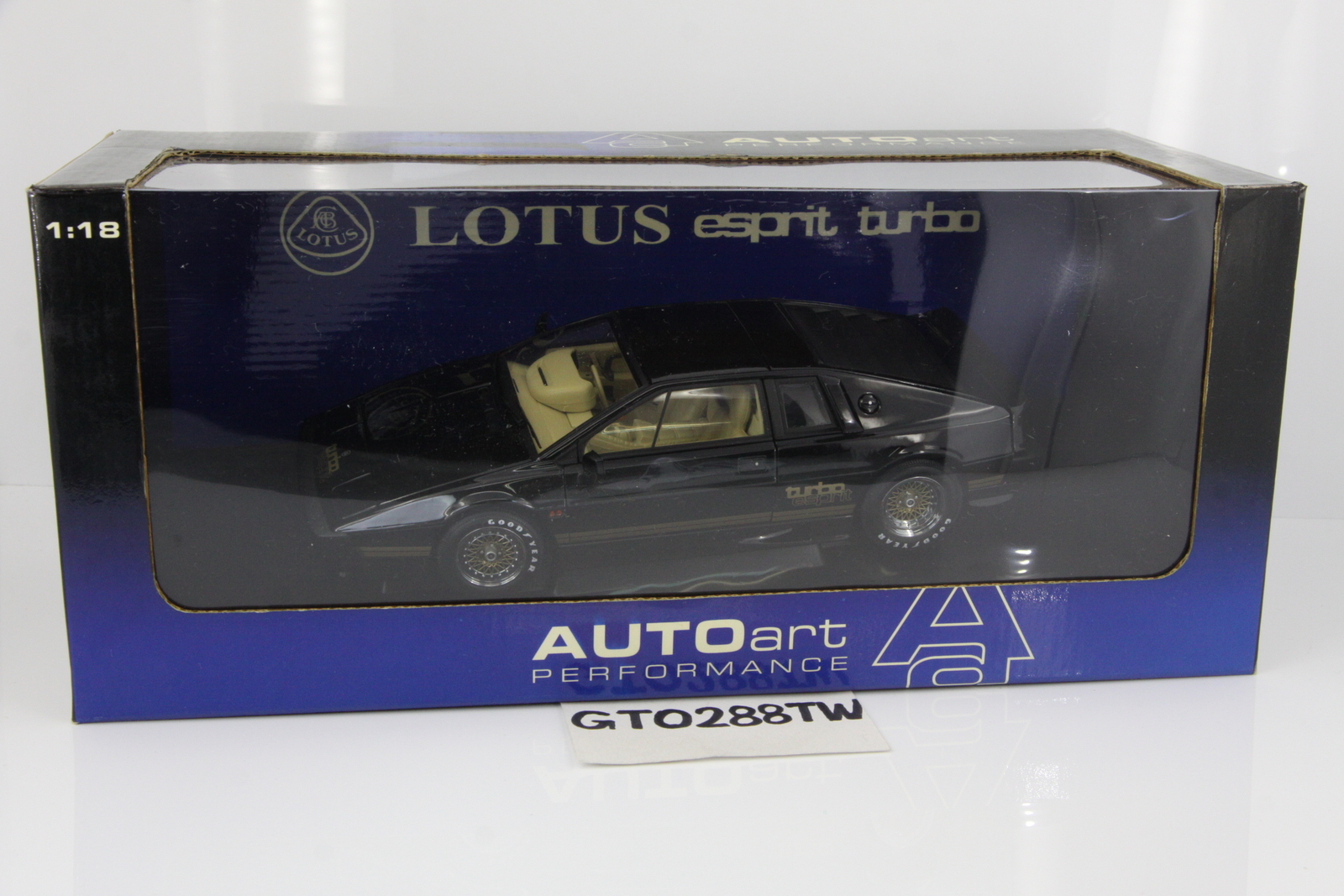AUTOart 1:18 Lotus Esprit Turbo(S2) Black(70061) *Later Version w