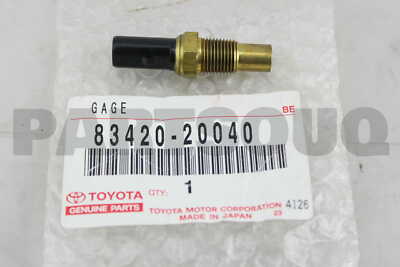 8342020040 Genuine Toyota GAGE ASSY, WATER TEMPERATURE SENDER