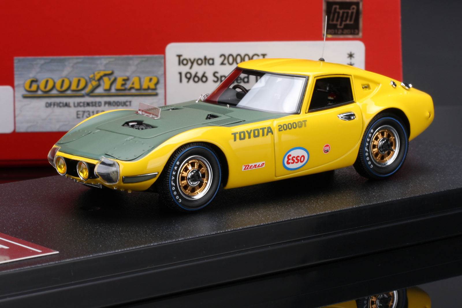 Toyota 2000GT 1966 Speed Trial -- HPI #8327 -- 1/43 Scale | eBay