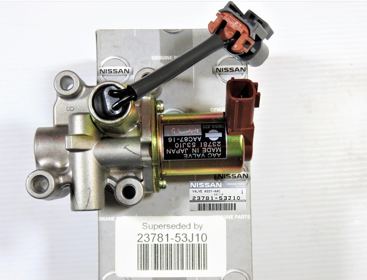 1991-1994 Nissan Sentra Idle Air Control Valve AAC Genuine OEM New