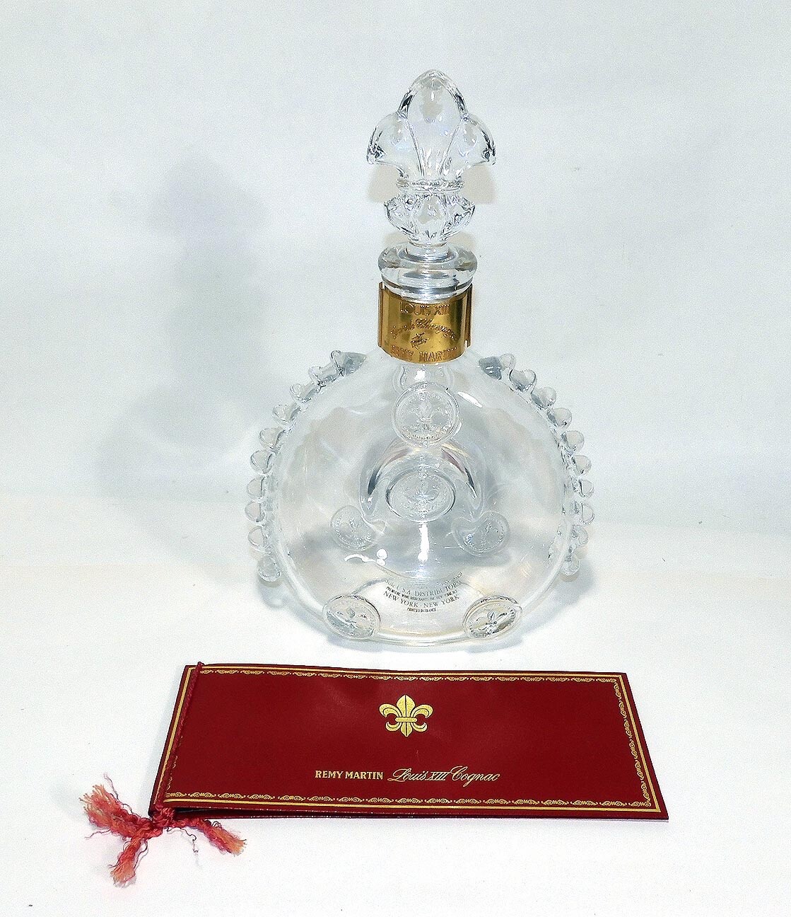Remy Martin Louis XIII Cognac Baccarat Crystal Decanter Bottle | eBay