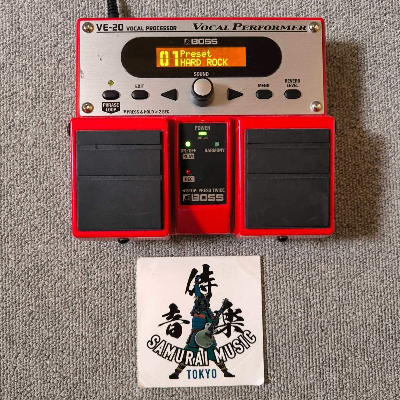 BOSS VE-20 ボーカルプロセッサー BOSS VE-20 ボーカルプロセッサー