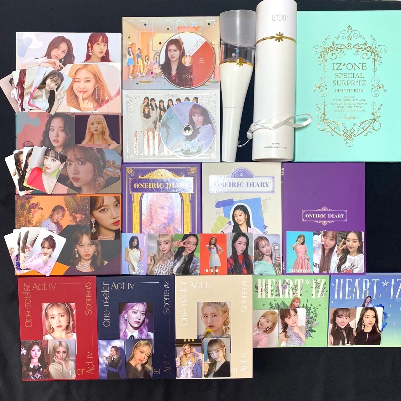 IZ*ONE COLOR*IZ キノトレカセット アイズワン KITトレカ生写真 IZ*ONE