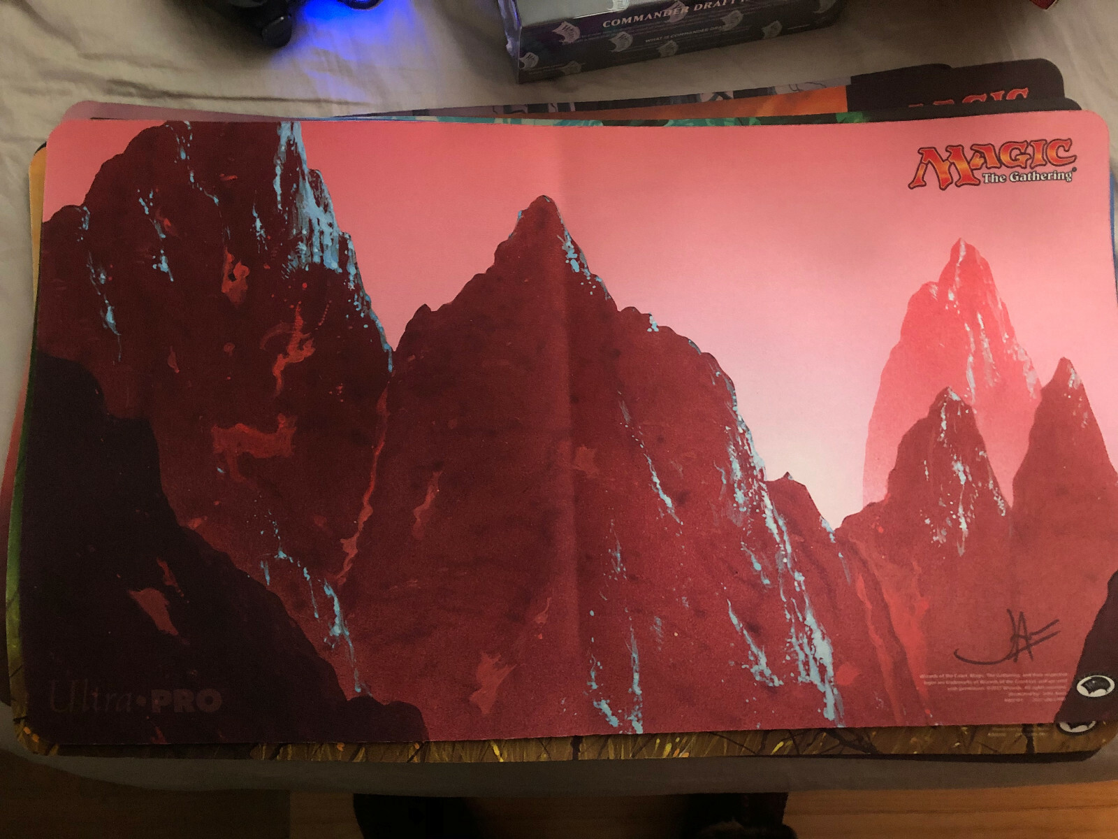 平地 ラヴニカ プレイマット mtg john avon アリーナ プロモ 平地