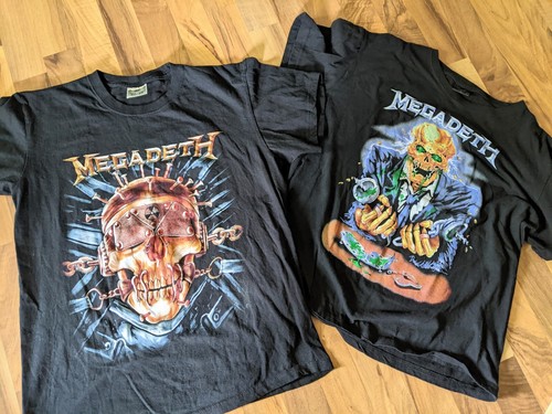 FRUIT OF THE LOOMTシャツ M MEGADETH 平成アメカジ Vintage Megadeth