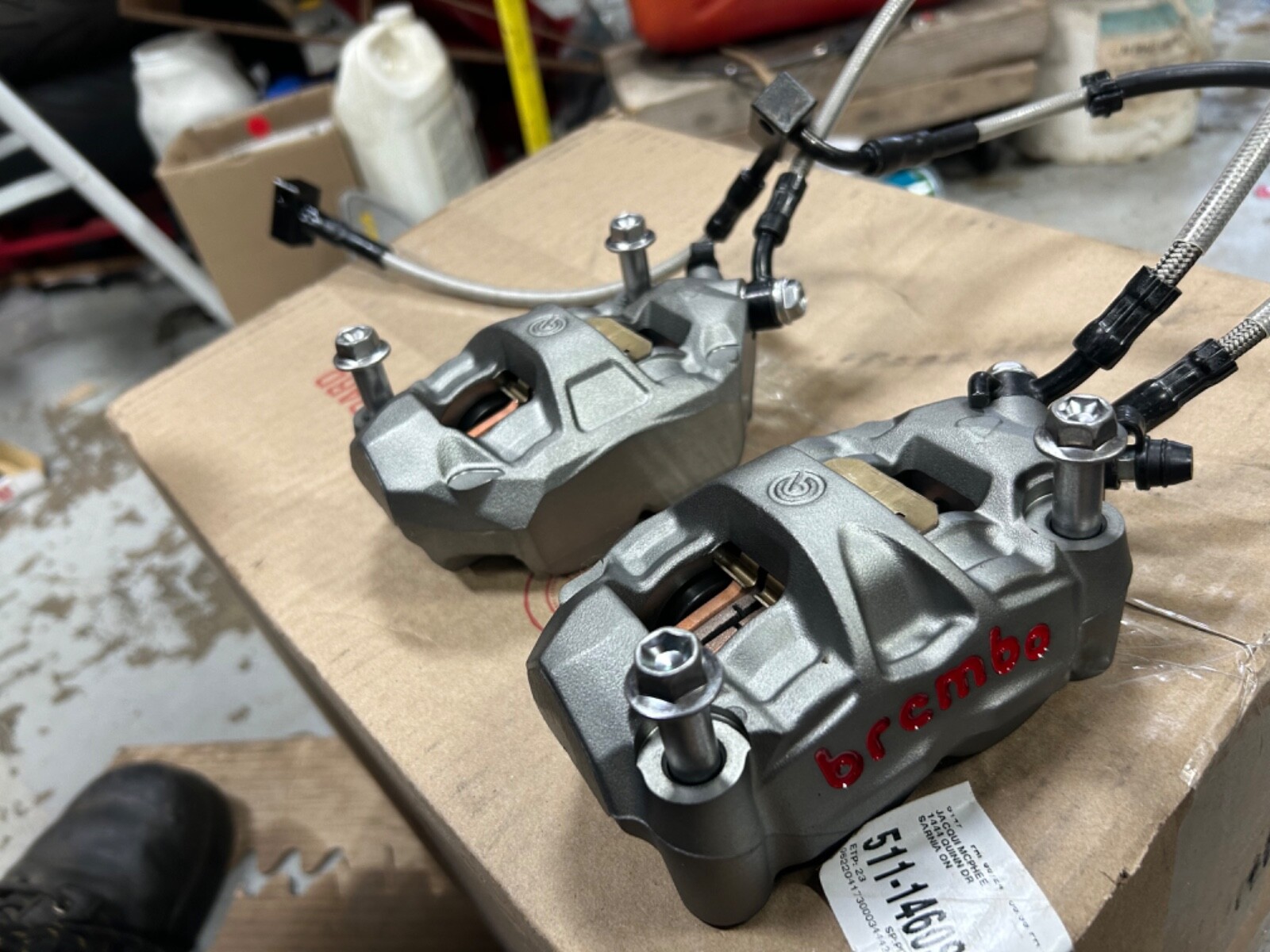 2022 ZX14R BREMBO FRONT CALIPERS NEW TAKE OFFS RIGHT LEFT BRAKE 18