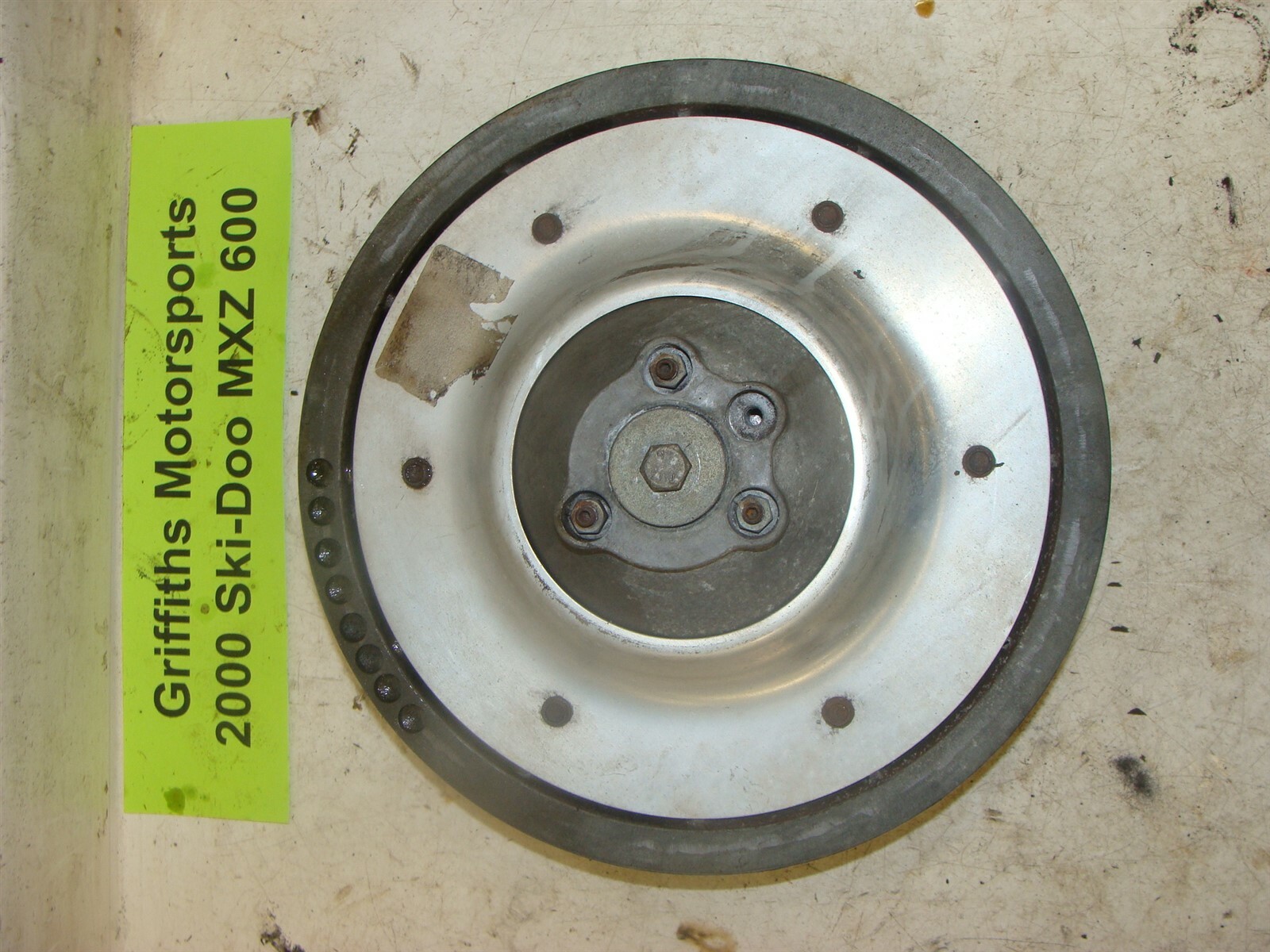 2000 SKI DOO MXZ 600 ZX 500 secondary driven cvt clutch w bolt | eBay