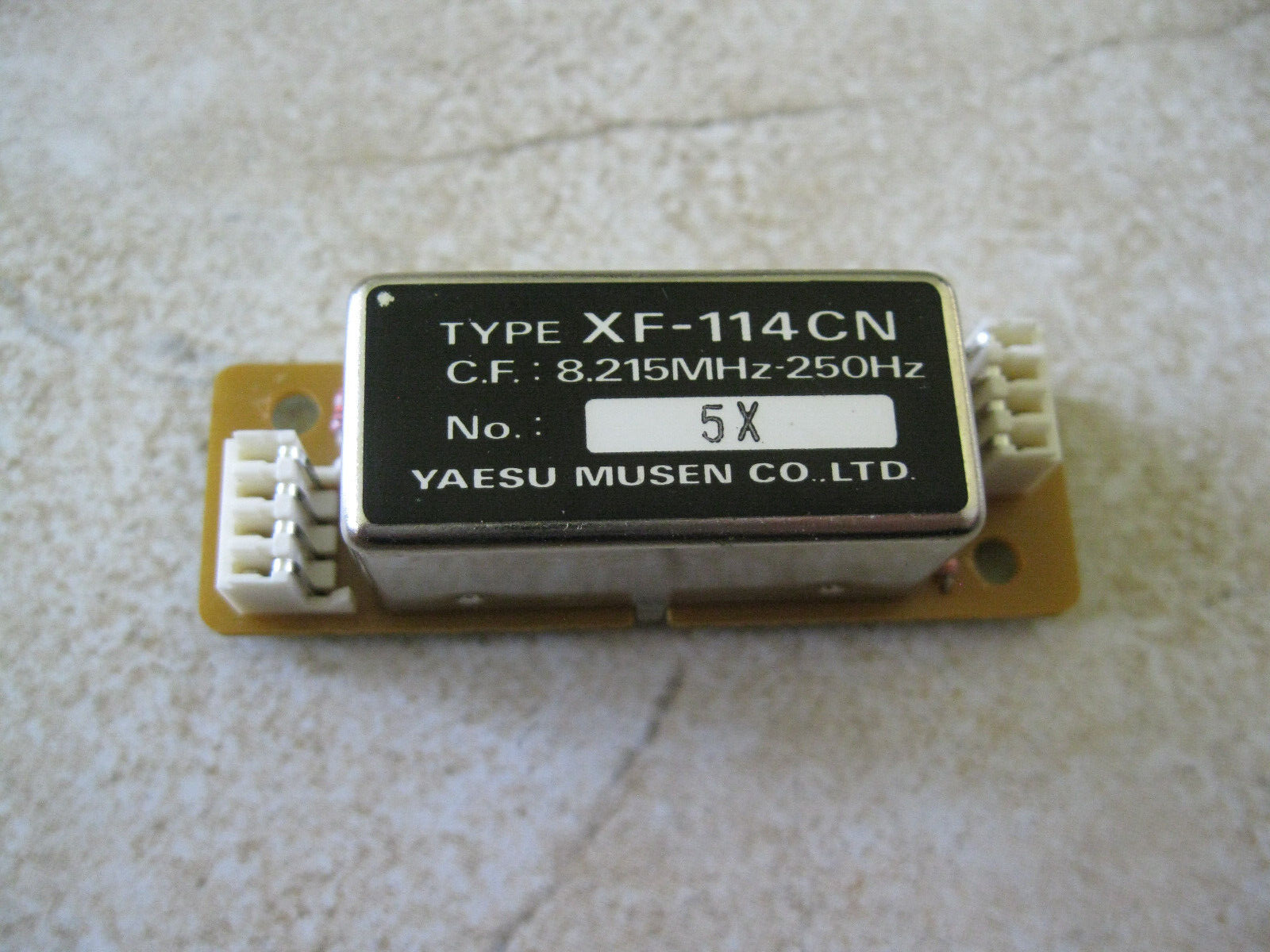 Second Hand Yaesu XF-114CN CW Narrow Filter for FT-1000 Series