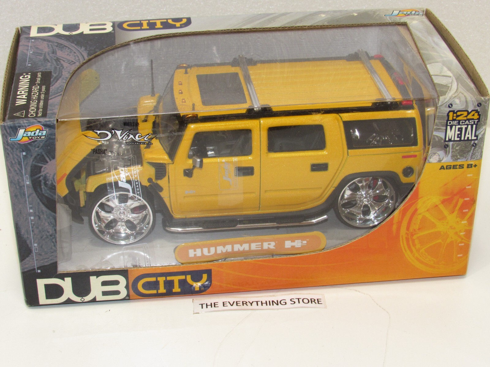 DUB city Hummer H2 ダブシティー ハマー イエロー JADA DUB CITY