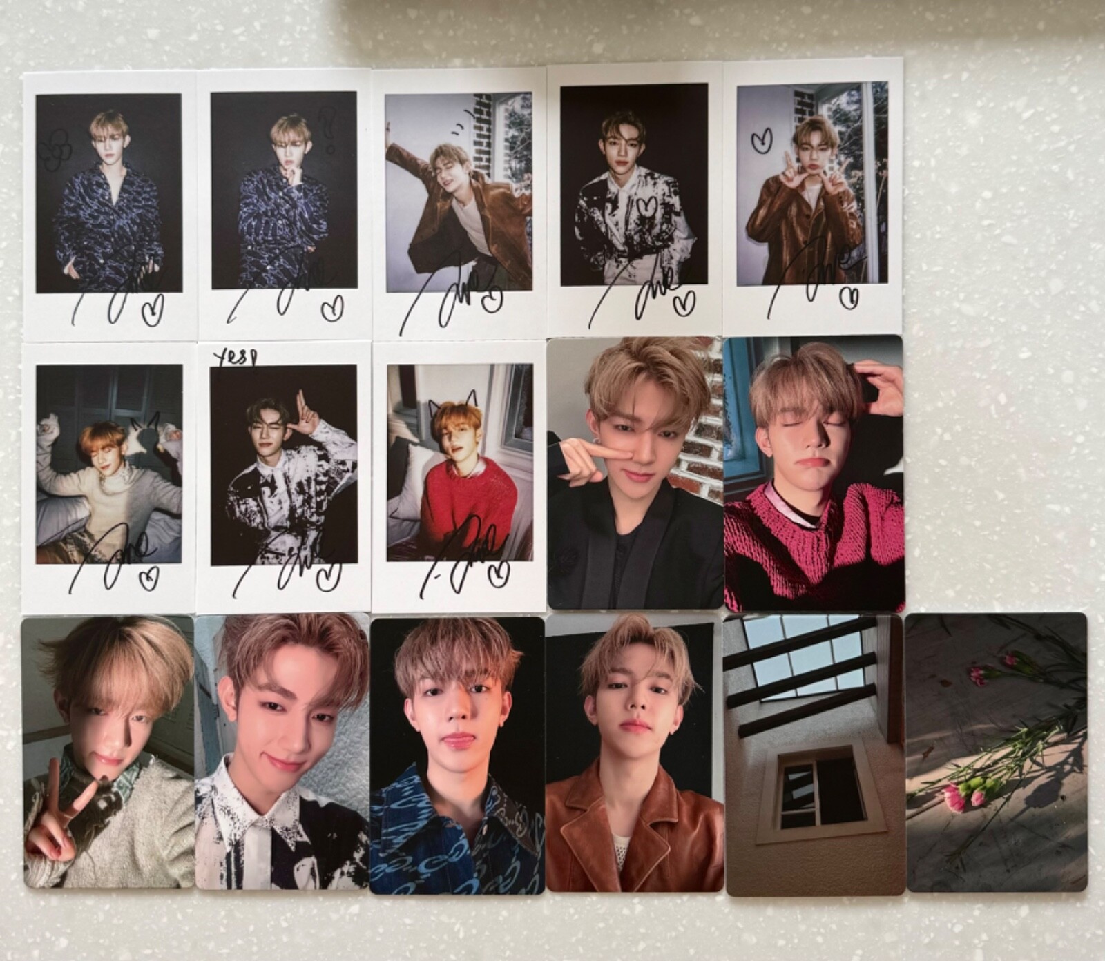 ゼベワン ジャンハオ チェキ ポラロイド zhang hao polaroid ゼベワン