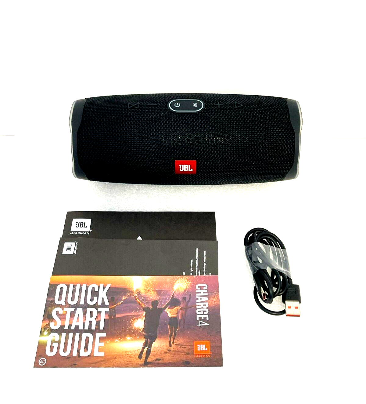 JBL Charge 4 Portable Bluetooth Speaker - Black NEW | eBay