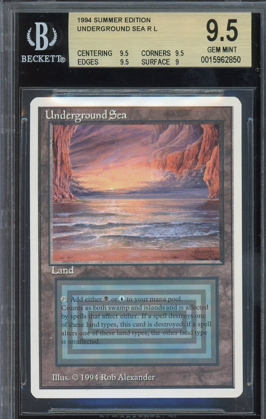 MTG Underground Sea 英語 美品 MTG Underground Sea アンダー