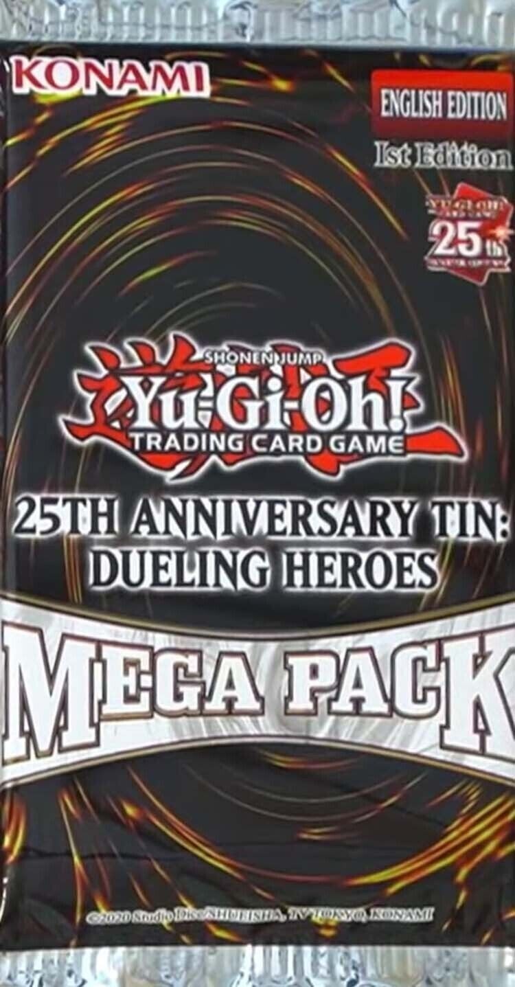 Yugioh - 25th Anniversary Tin: Dueling Heroes Mega Pack - Factory