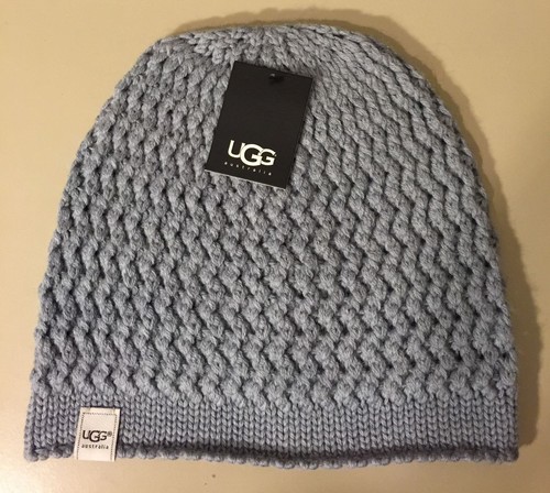 UGG Men's Chunky Rib Beanie(Light Grey) | eBay
