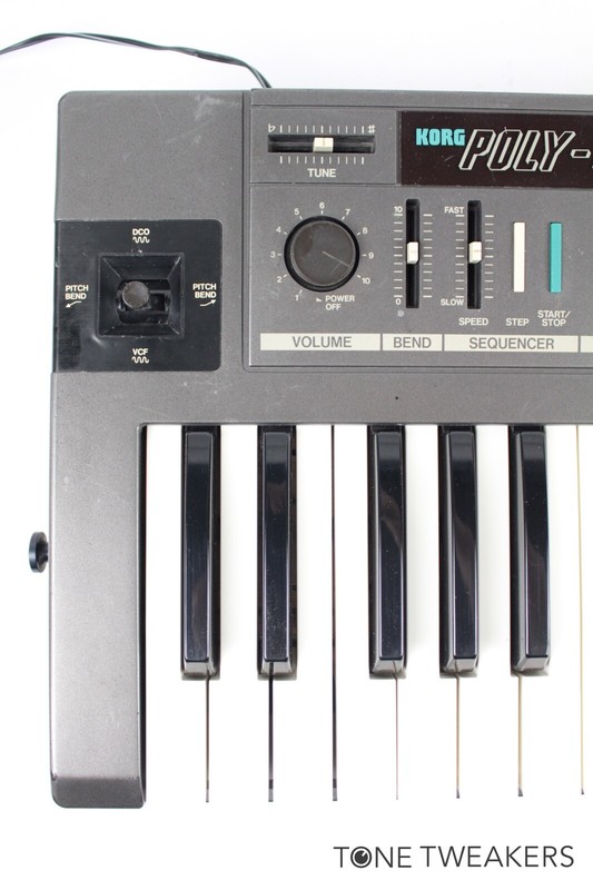 KORG POLY-800 Polyphonic Analog Synthesizer midi *Serviced