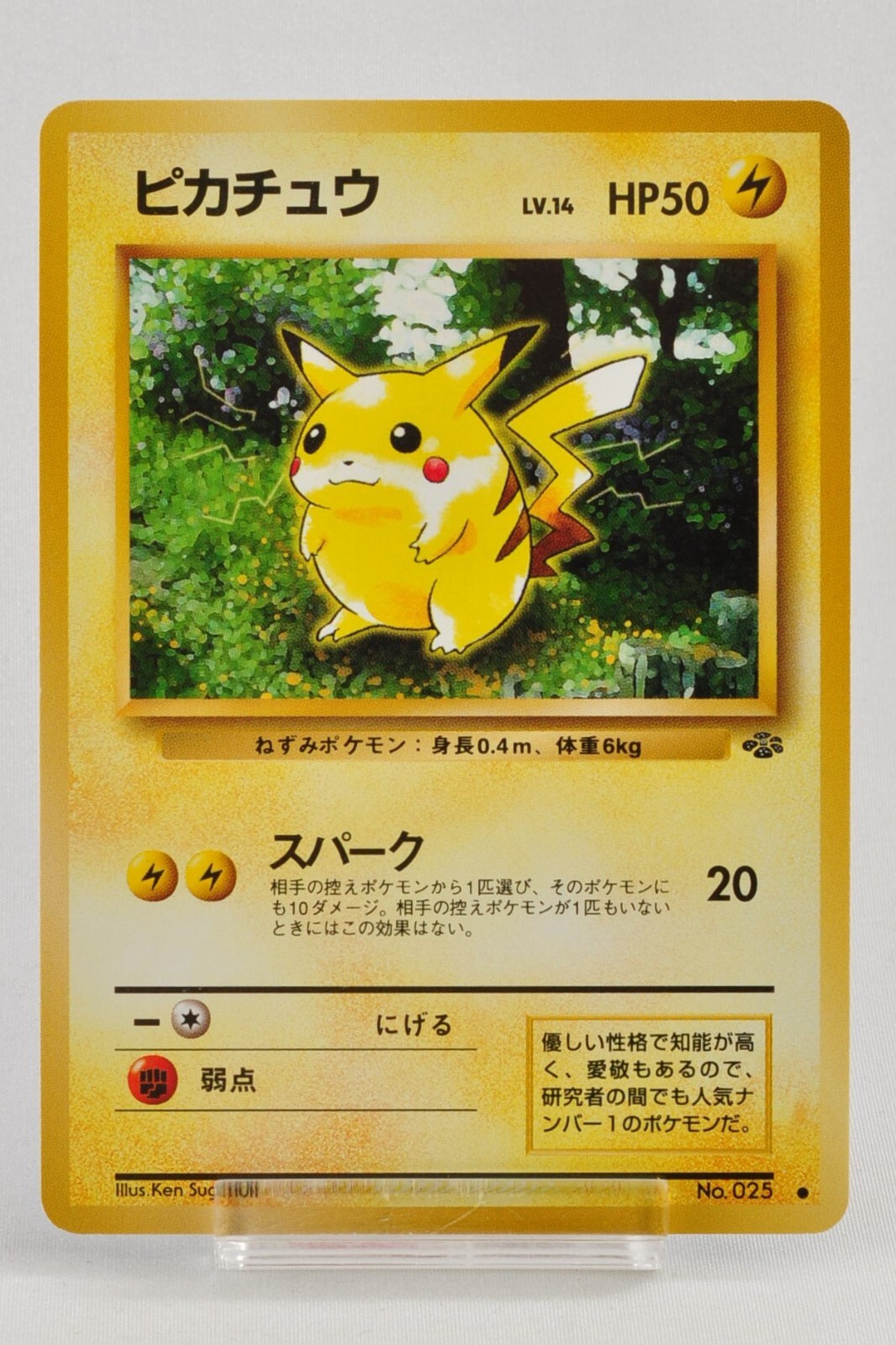 PSA10 ピカチュウ 旧裏 ジャングル #25 ポケモンカード ピカチュウ