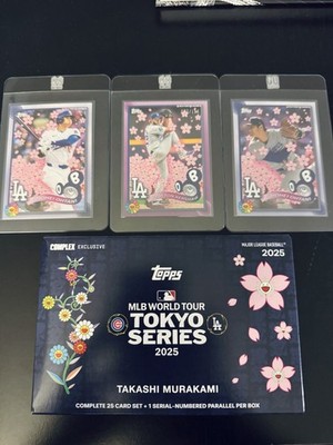 2025 Topps Baseball MLB World Tour Tokyo Series Takashi Murakami
