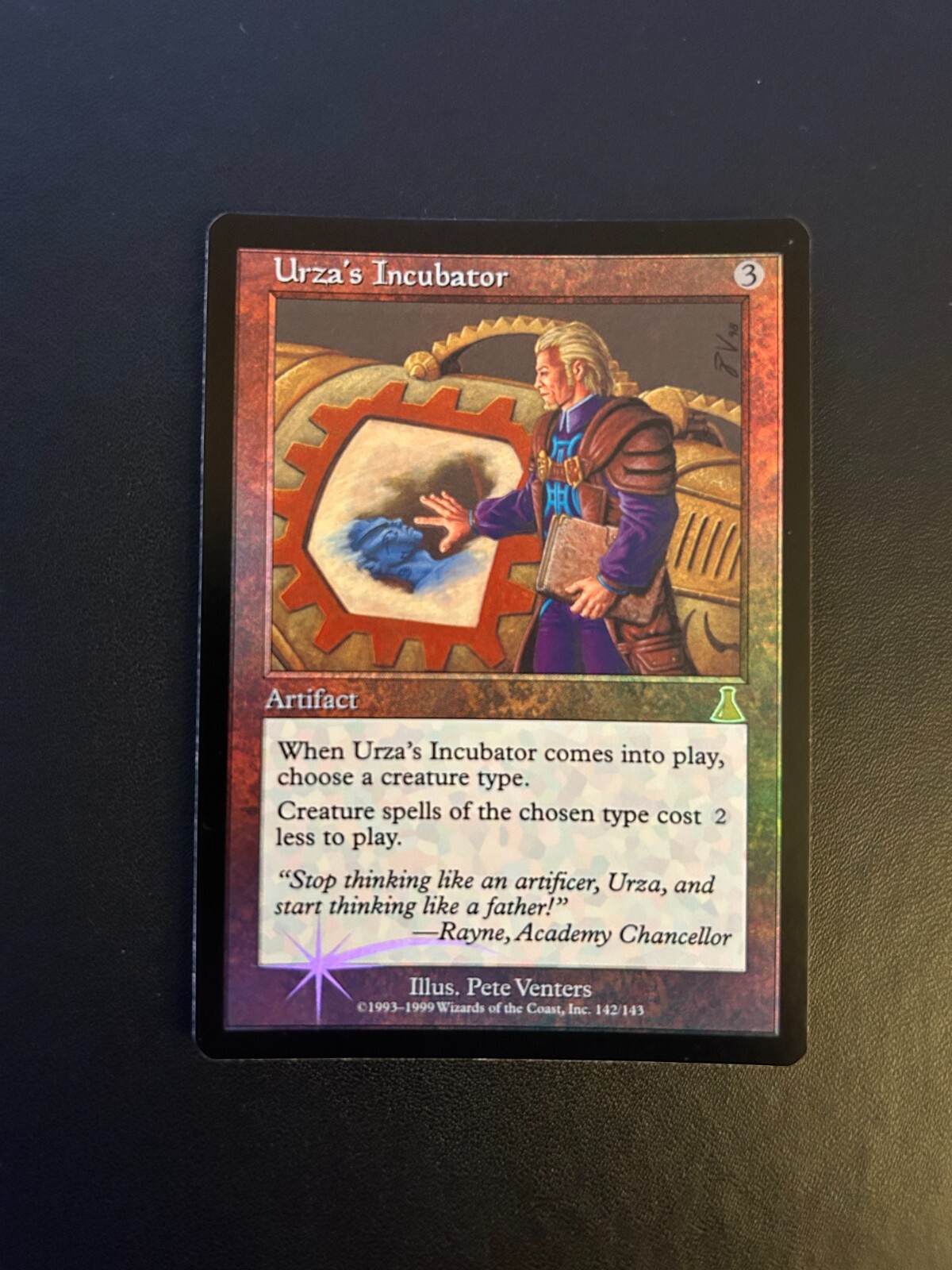 FOIL Urza's Incubator | MtG Magic Urza's Destiny |English |Near