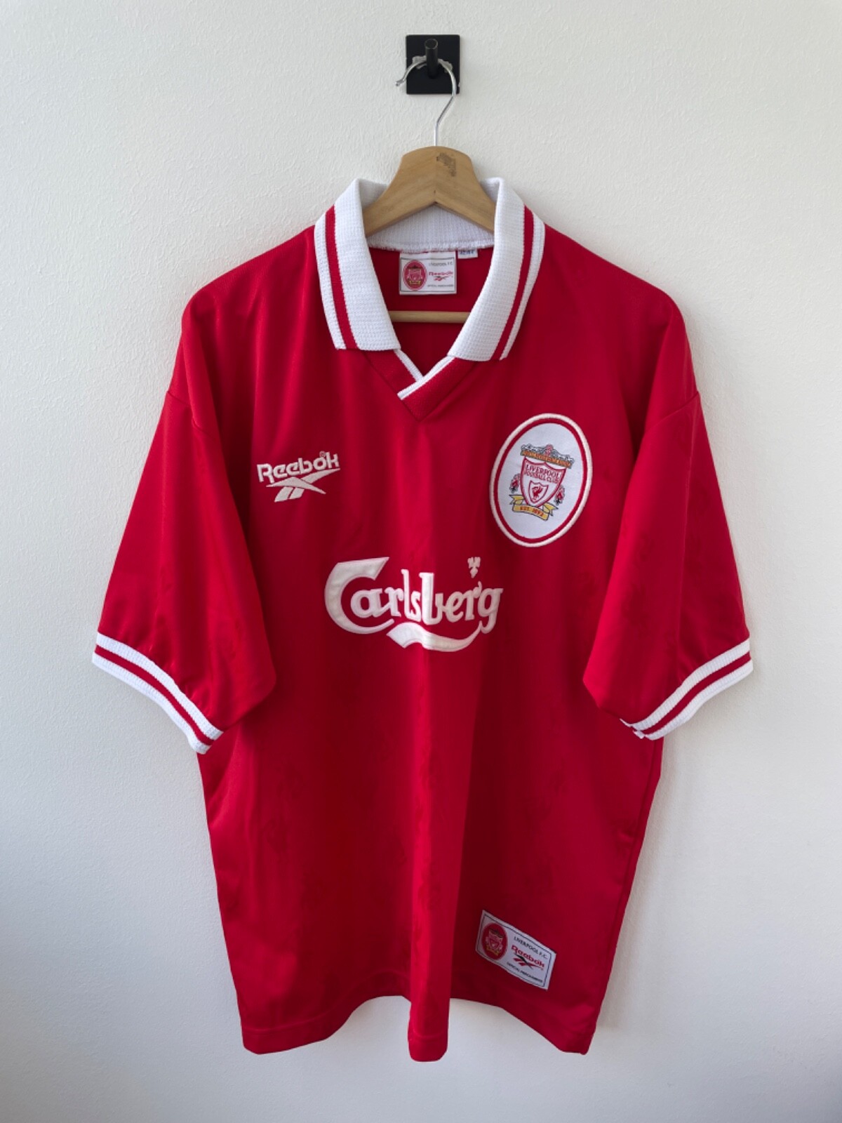 Liverpool 1996-1998 Home Football Soccer Shirt Jersey Trikot