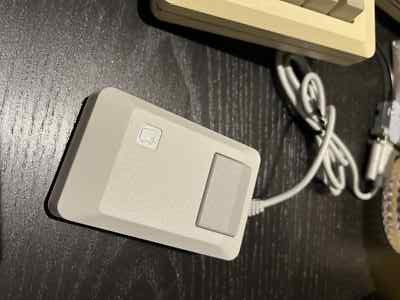 Macintosh Platinum Mouse - Apple 128K 512K 512Ke Mac Plus Lisa IIe