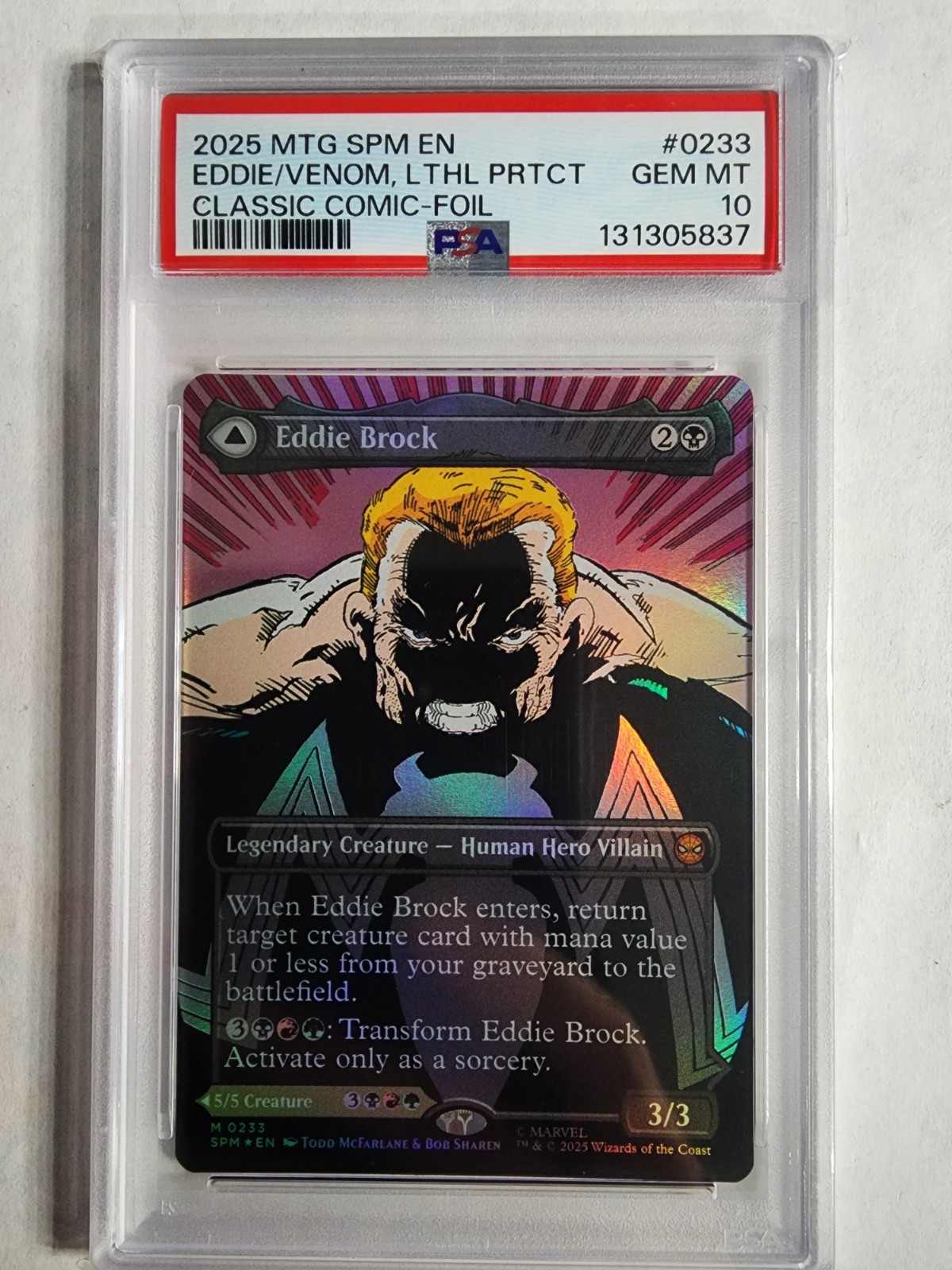 MTG エディ・ブロック/Eddie Brock Foil ヴェノム Eddie Brock