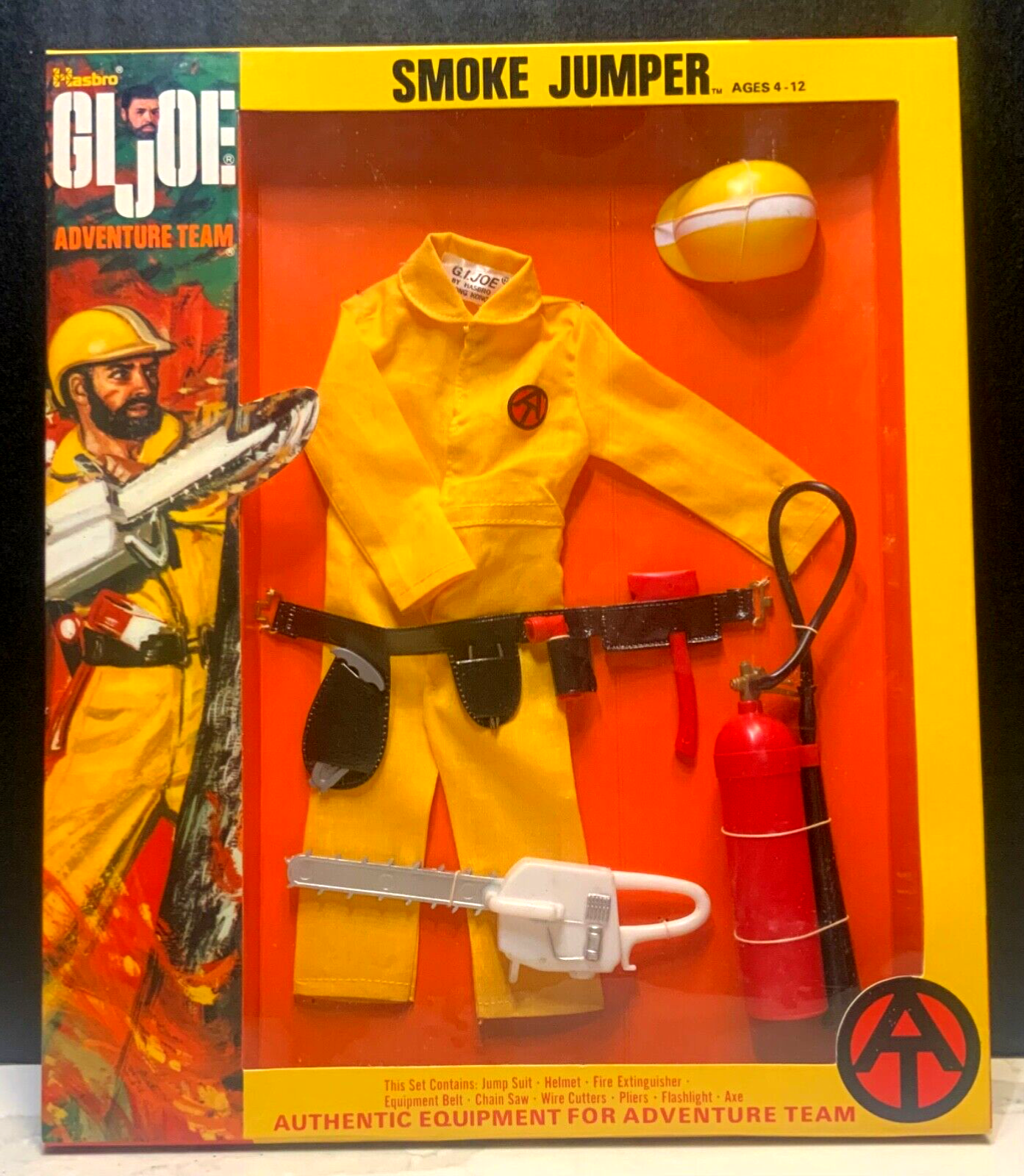 未使用 70年代アドベンチャー G.I. Joe Smoke Jumper 未使用 70年代