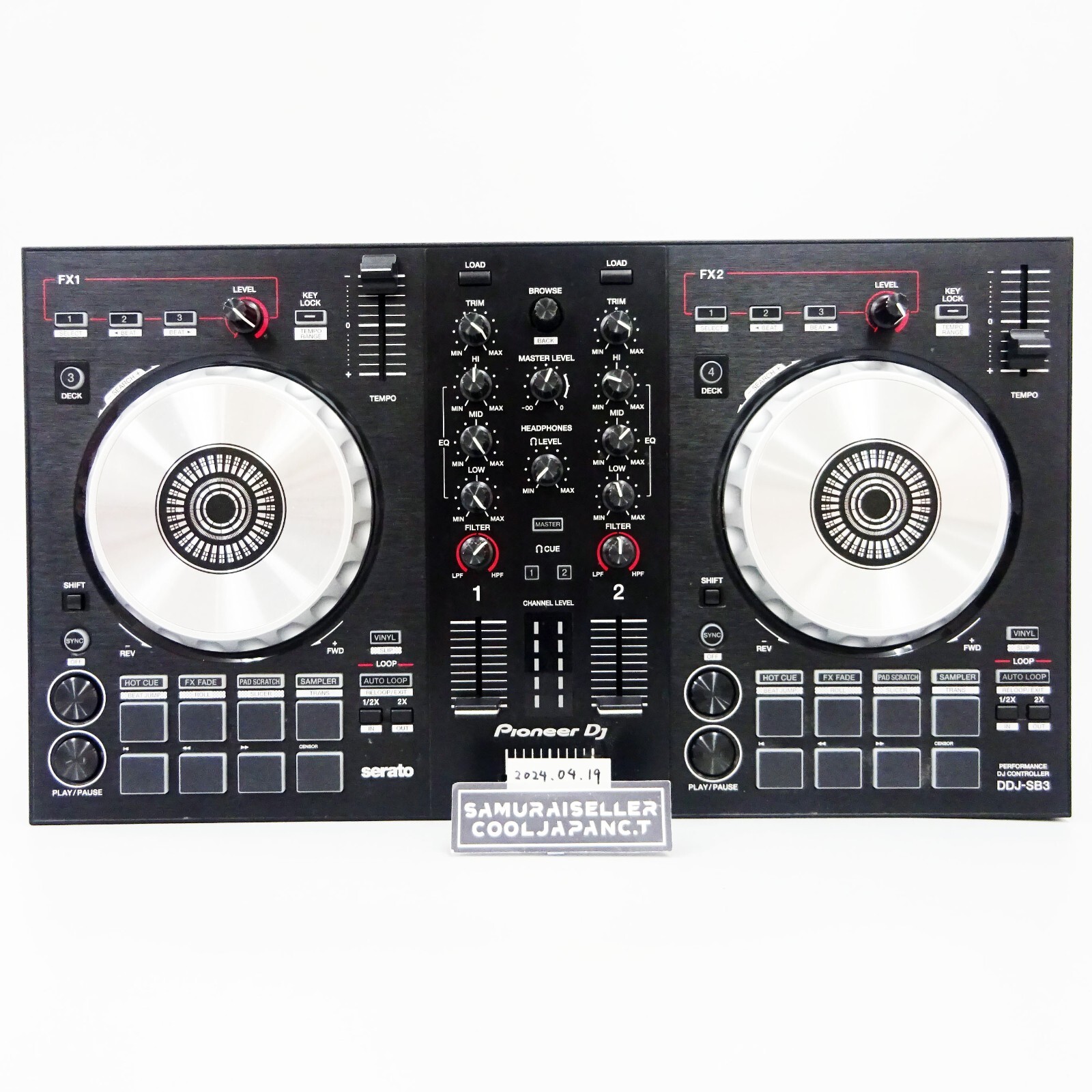 稀少 限定色 Pioneer DDJ-SB3-N DJコントローラー 稀少 限定色 Pioneer