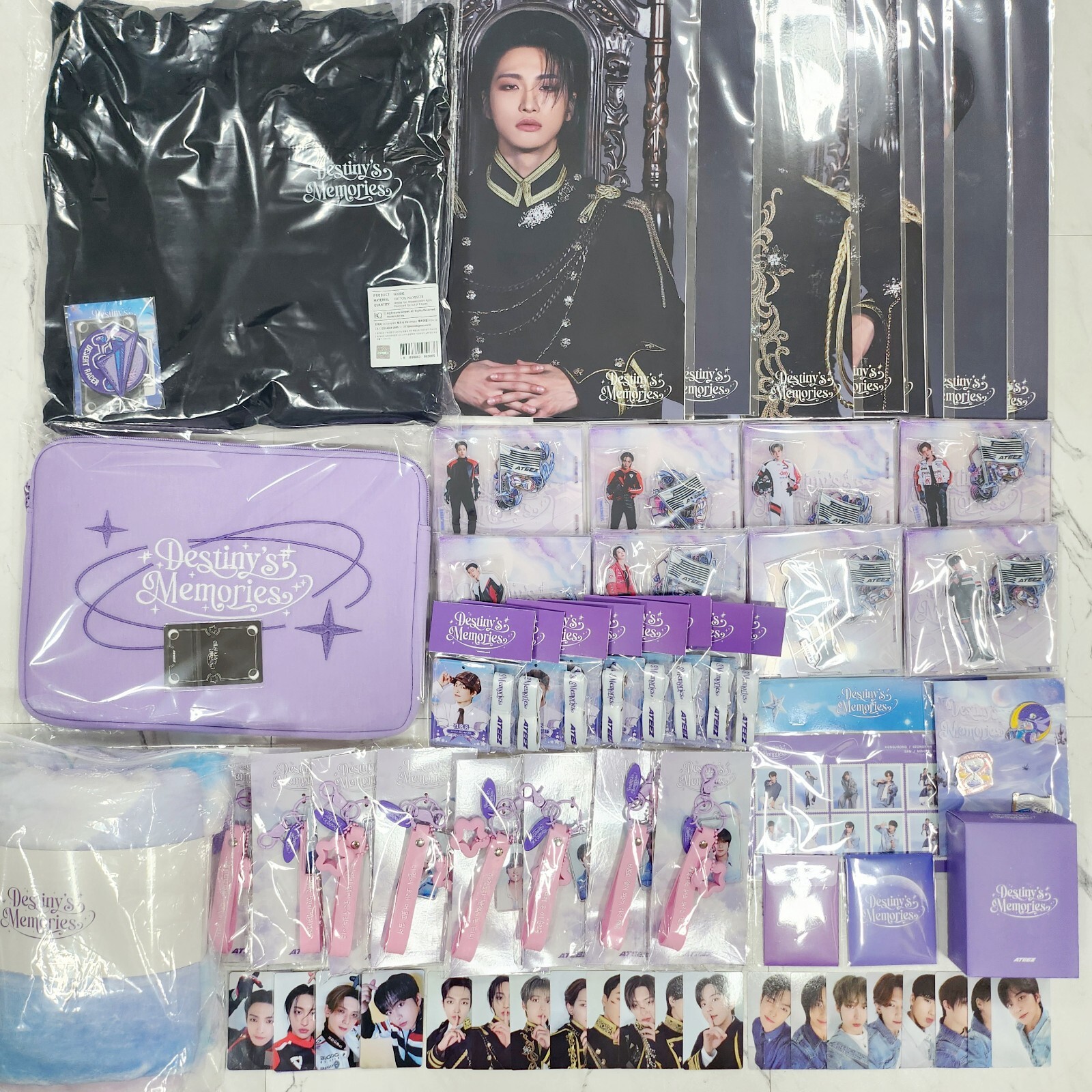 ON HAND] ATEEZ EXHIBITION Destiny's Memories POP UP OFFICIAL MERCH