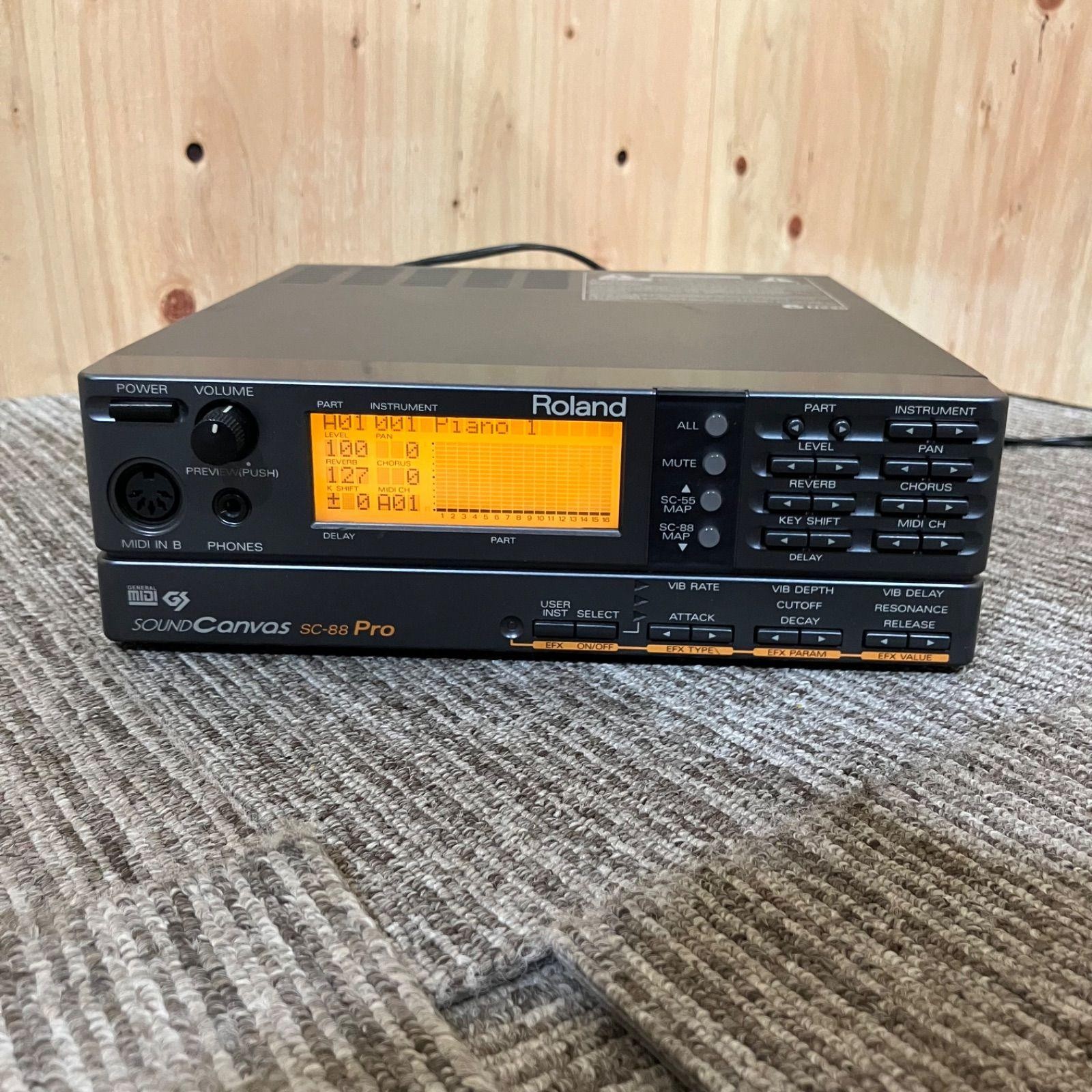 Roland SC-88 pro SOUND Canvas General MIDI Sound modules Good