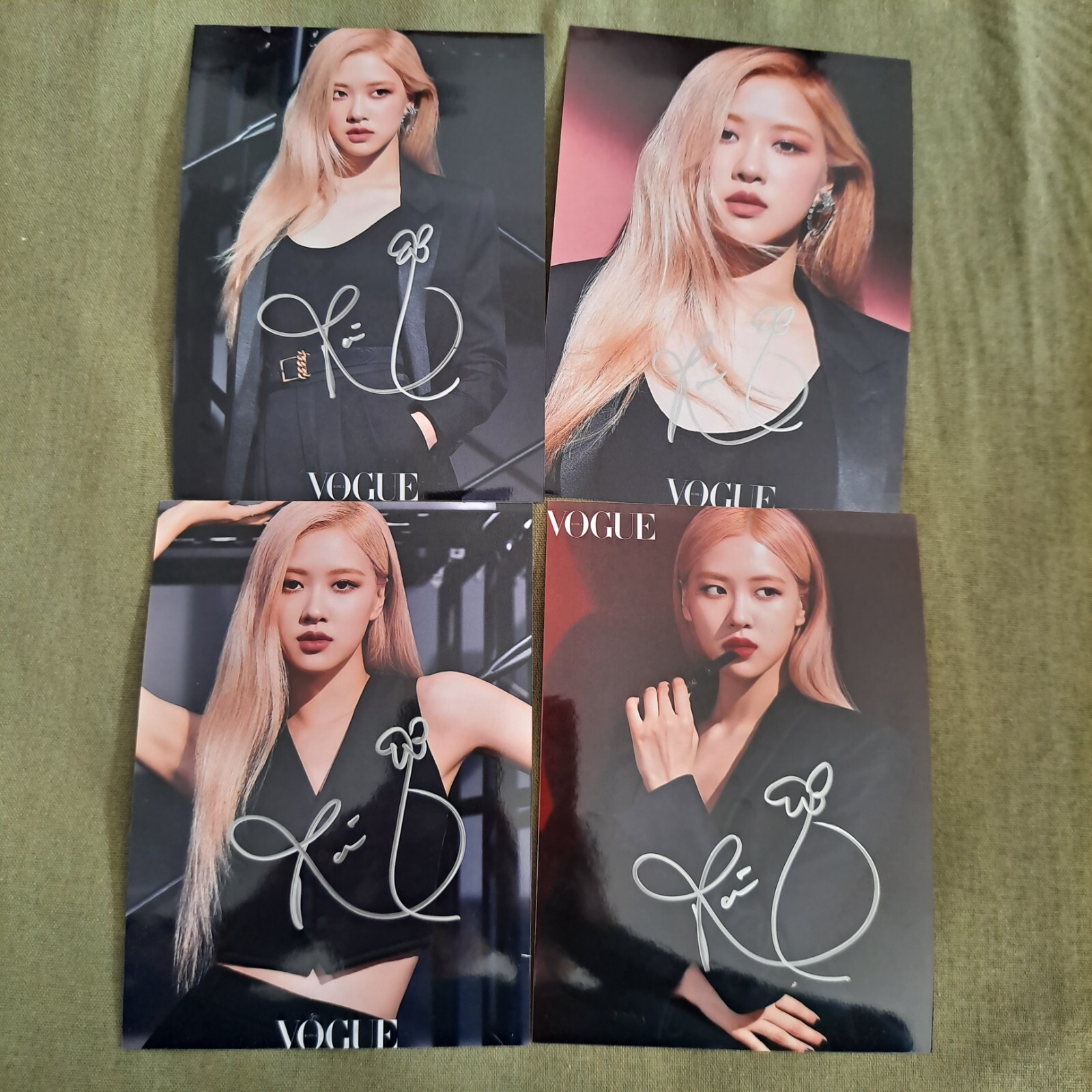 BLACKPINK【ロゼ】直筆サイン入り☆BORN PINK トレカ② PINK BLACKPINK